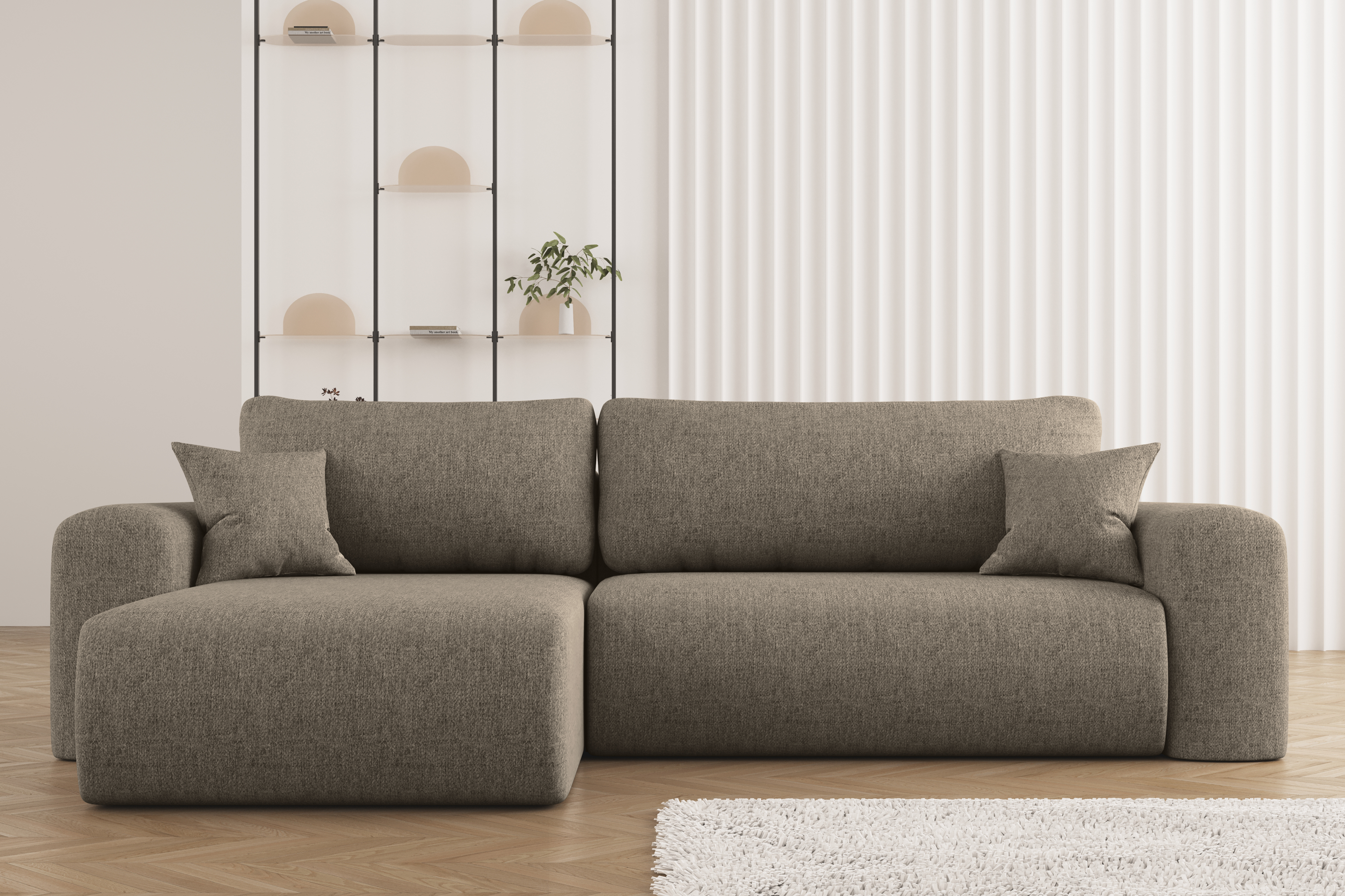 Capri L Ecksofa Neve Stoff 16